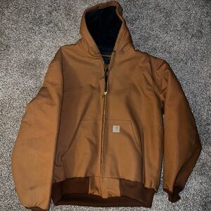 Carhartt Men's Tan Hooded Performance Jacket
